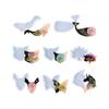 Reusable Animal Shape Silicone Crafting Mold For DIY Jewelry Pendant Keyring Badge Pin Crafts And Baking Projects