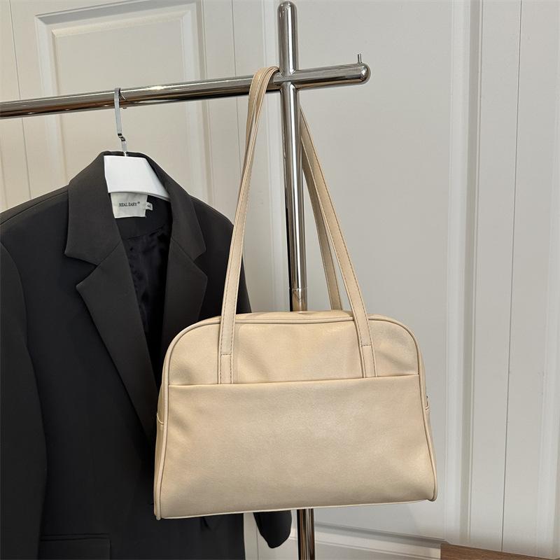 Large Capacity Pu Retro Armpit Bag Trendy New Commuter Trendy Portable Shoulder Bag