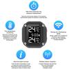 M5 Motocyklový TPMS Bezdrátový Motocyklový Motocyklový Systém Monitorování Tlaku v Pneumatikách s 2 Externími Senzory 5 Metod Alarmu