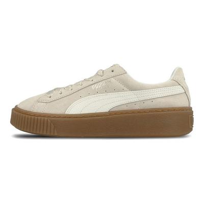 Suede Platform Bubble