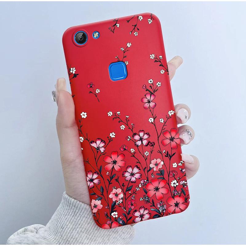 For Vivo V7 V7+ Plus Y79A Y75 Y73 Y79 1716 1718 Phone Case Cute Astronaut Panda Flowers Candy Soft Silicone TPU phone Case Cover