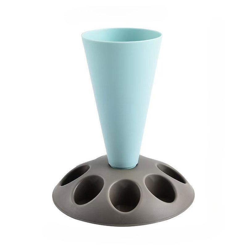 1pc Baking Pastry Bag with Cream Piping Nozzle, Independent Filling of Fluid or Batter Support Pastry Bag, Kitchen Baking Tool синий