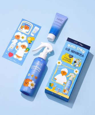 Protein Bond Vodní esence 200ml + Ampule 35ml Kolaborační sada WIGGLE WIGGLE (+ Dárek samolepka)