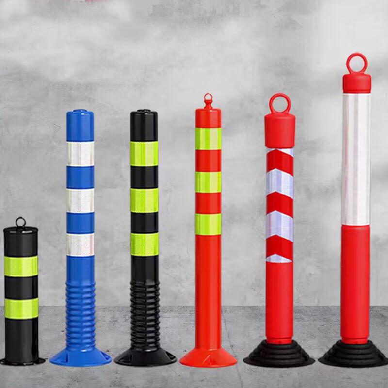 Elastic Reflective Warning Post