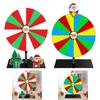 Rotating Wheel, Tabletop Roulette Wheel with Base Stand, Drinking Game Tabletop Rotating Wheel for Classroom Restaurant