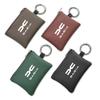 Car Accessories Leather Key Wallet Card Bag Emblem Keychain Pouch For Dacia Bigster Spring Duster Sandero Jogger Dokker Lodgy RS