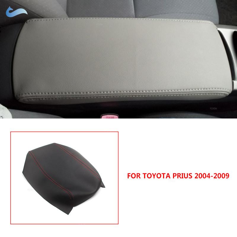 For Toyota Prius 2004 2005 2006 2007 2008 2009 2010 2011 2012 2013 2014 2015 Center Console Lid Armrest Box Cover Protect Trim