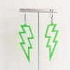 Acrylic Lightning Drop Earrings for Women Dangle Earrings Girls Party Jewelry Gifts
