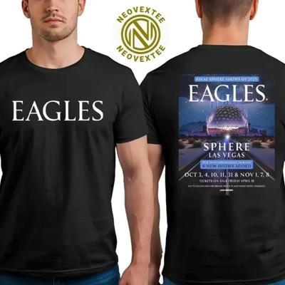 Eagles Final Sphere Pokazuje Daty Trasy 2025 Październik–Listopad Koszulka Zainspirowana