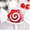4PCS Big Christmas Ball Ornaments Red Candy Cane Xmas Tree Hanging Pendants Navidad New Year Home Decorations 2024 Natal Gift