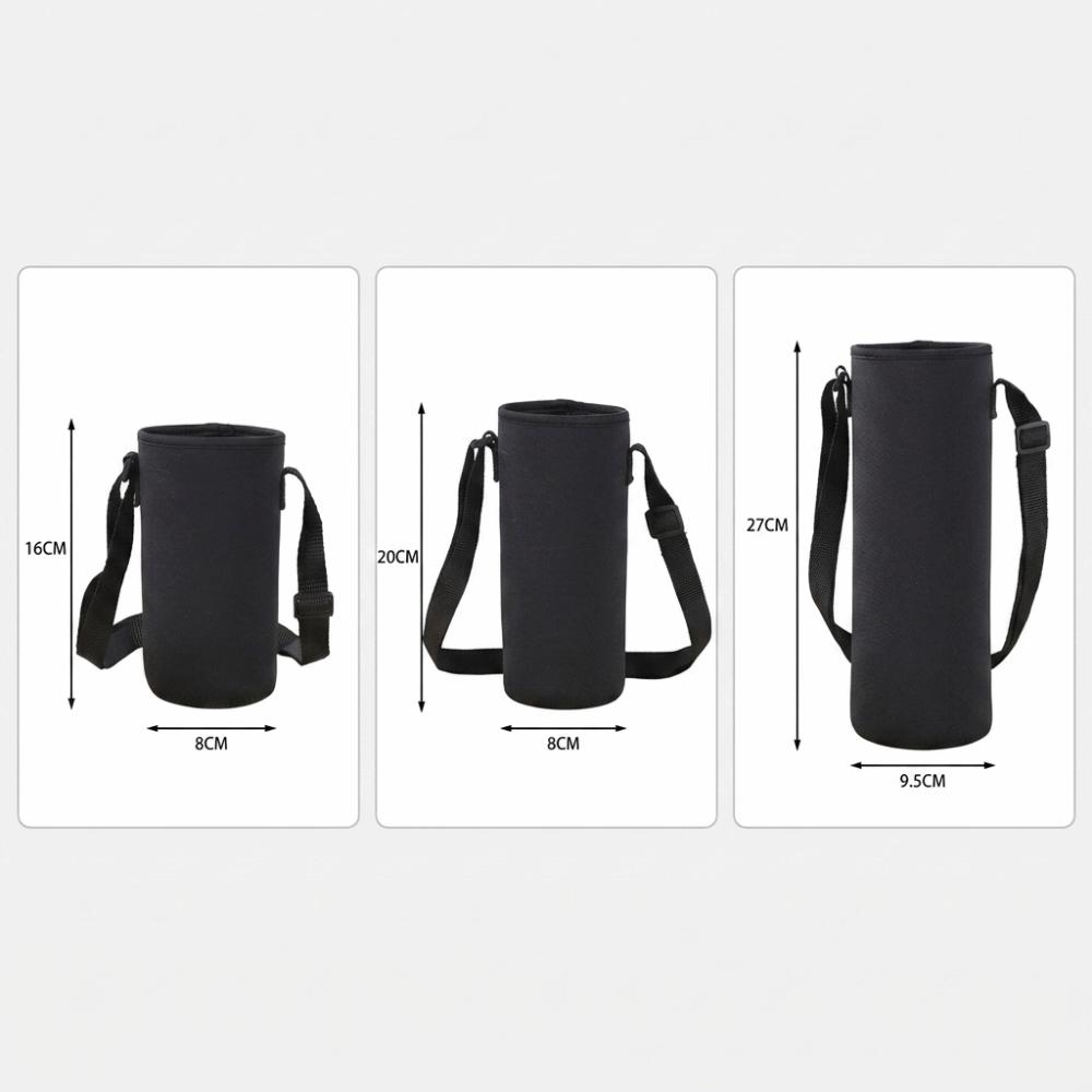 Heat Insulation Function Heat Insulated Holder Elastic Adjustable Opening Cup Holder Outdoor