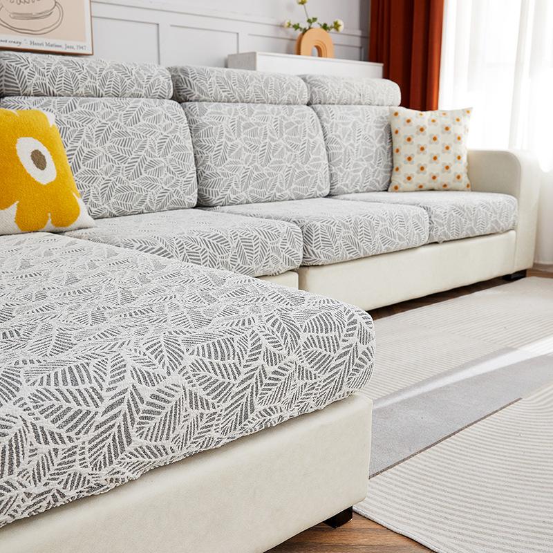 High-weight Thickened Embossed Jacquard Four-season Full Wrap Stretch Sofa Cover Cover Universal Cushion Cover Combination Sofaasa