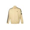 Originals Klassisch Retro Drei Streifen Buchstaben Logo Sportlich Locker Stehkragen Langarm Jacke Herren Jacke Nebel-Hellbraun JL8399