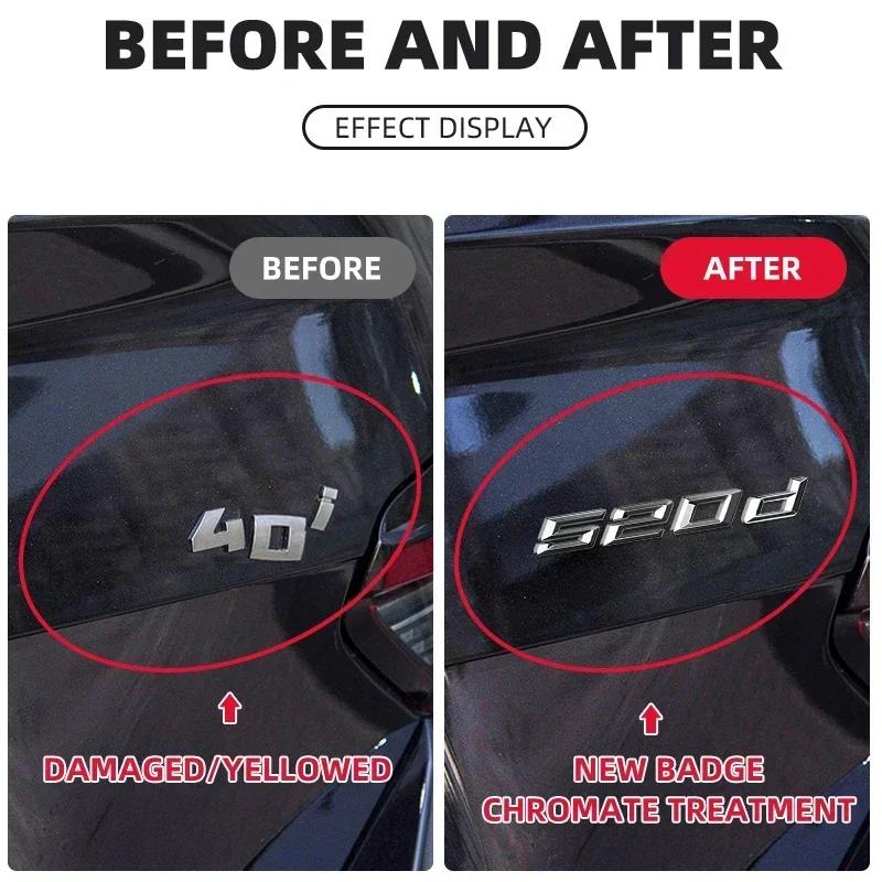 AAAOJ1 ABS Black Letters For Car BMW M Logo 520e 525e 530e 528d 535d 518i 540i 545i 550i Xdrive 4MATIC Trunk Emblem Sticker Accessories