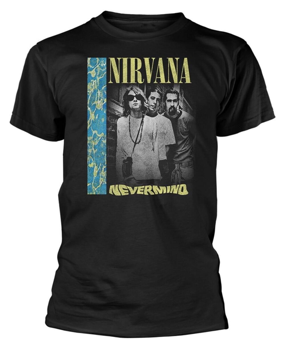 

26 Nirvana Nevermind Deep End Black T-Shirt OFFICIAL Unisex T-Shirt XXXXL