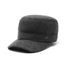 Hat Men's Winter Flat Hat Fleece Thickened Cap Dad Wool Cotton Hat Thermal Ear Protector