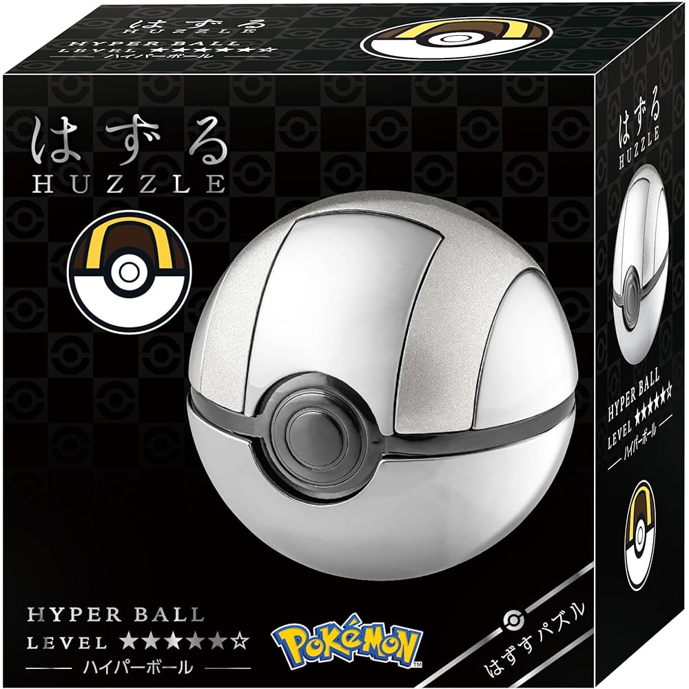 Hanayama Puzzle Pokmon Hyper Ball Toy Engaging Brain Teaser Game
