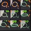 Xinjiang Tianshan Jade Tassel Bead Rosary Bracelet