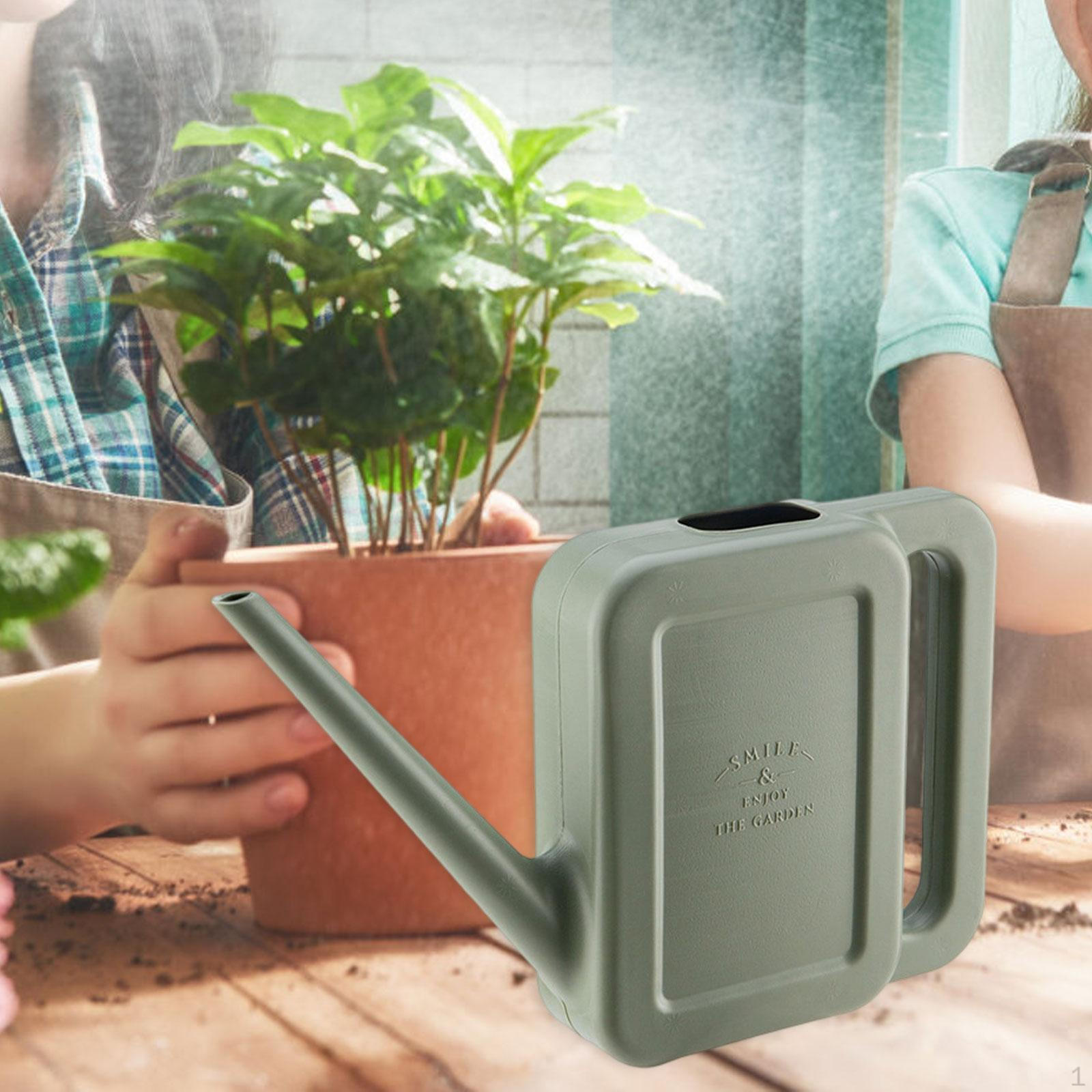 

Лейка 1 литр для комнатных и садовых растений, садовый инструмент зелёный