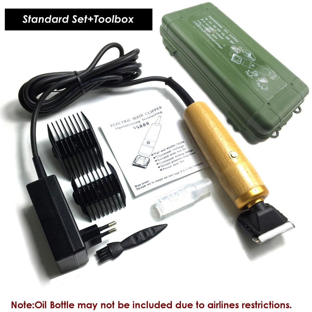 Profesionální vysoce výkonný 55W stroj na stříhání domácích mazlíčků Holicí strojek na vyžínání psů 888 Animals Cat sekačka Elektrická H Cuttg he Europe