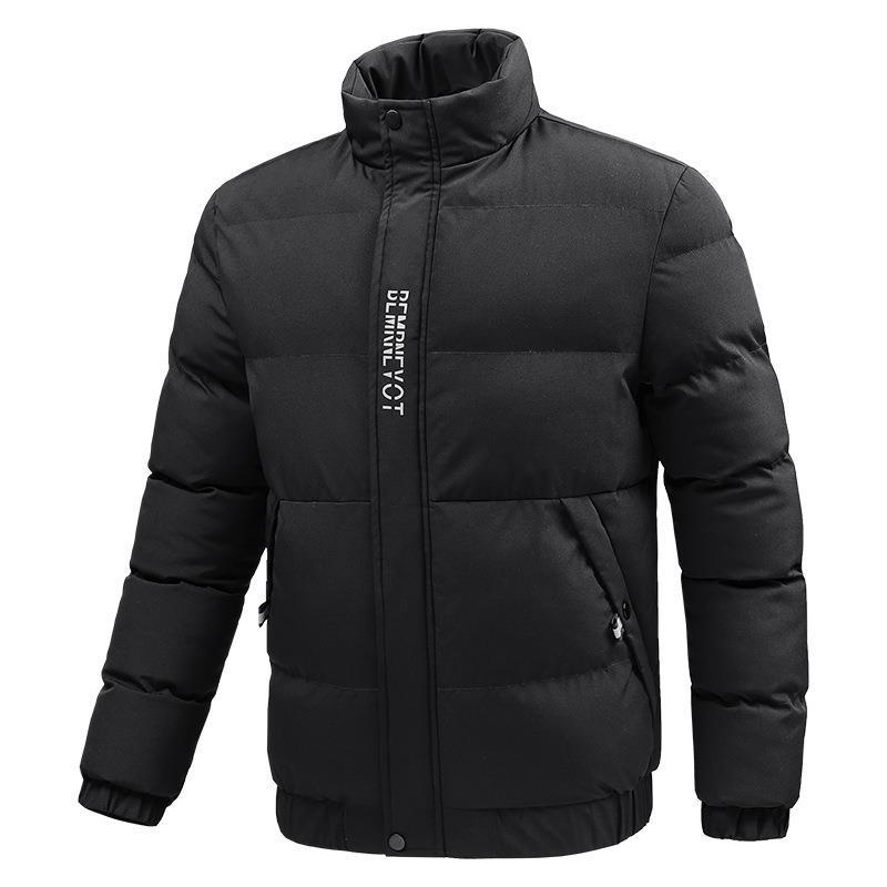 Men's jacket autumn and winter new lapel cotton-padded jacket short cotton-padded jacket thickened velvet cotton-padded jacket men's