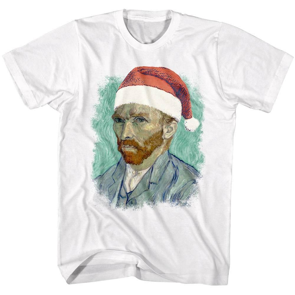 Vincent Van Gogh as Santa Men T Shirt S