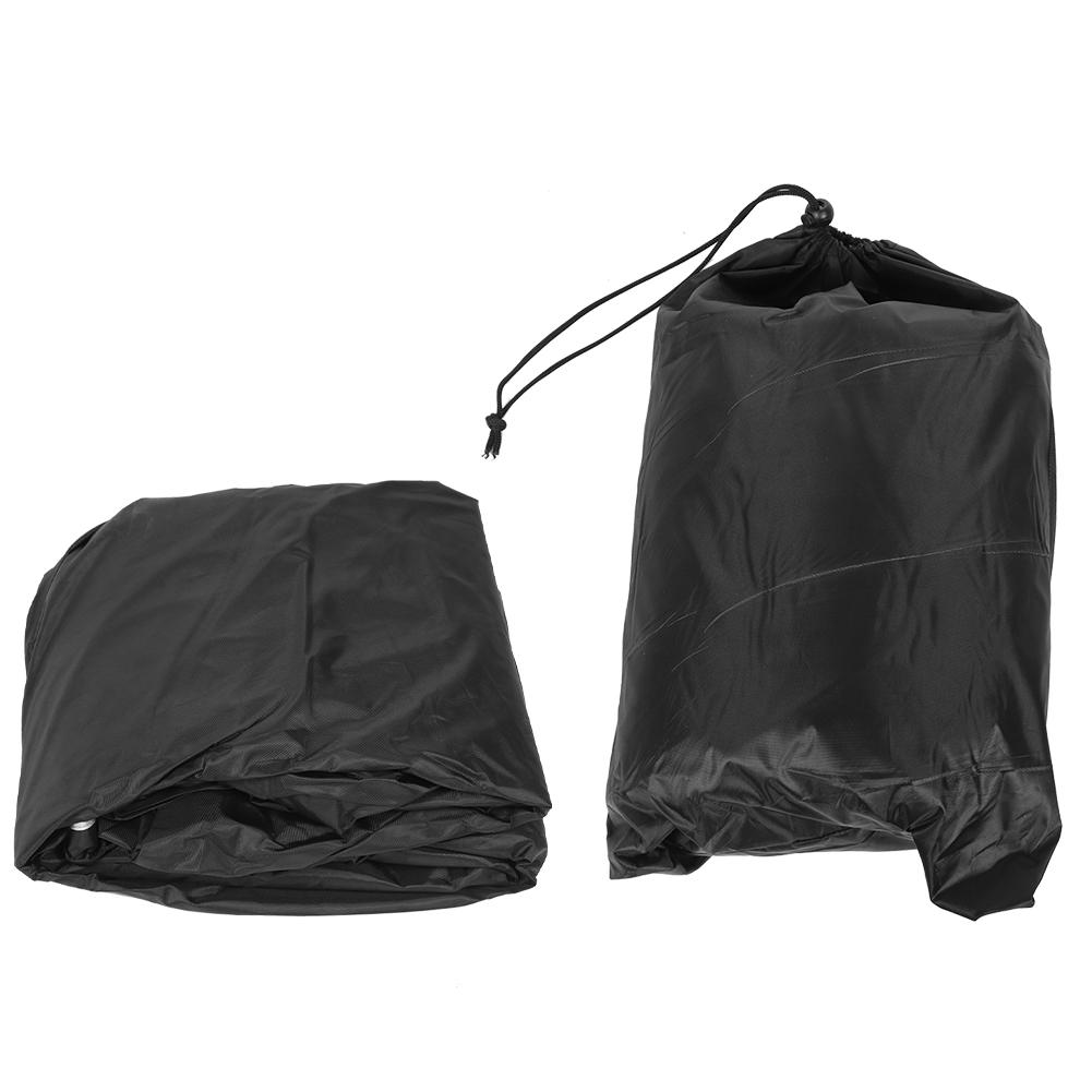 420D Silver Coating Oxford Cloth Waterproof UV Protection Boat Yacht Cover 530x290cmBlack