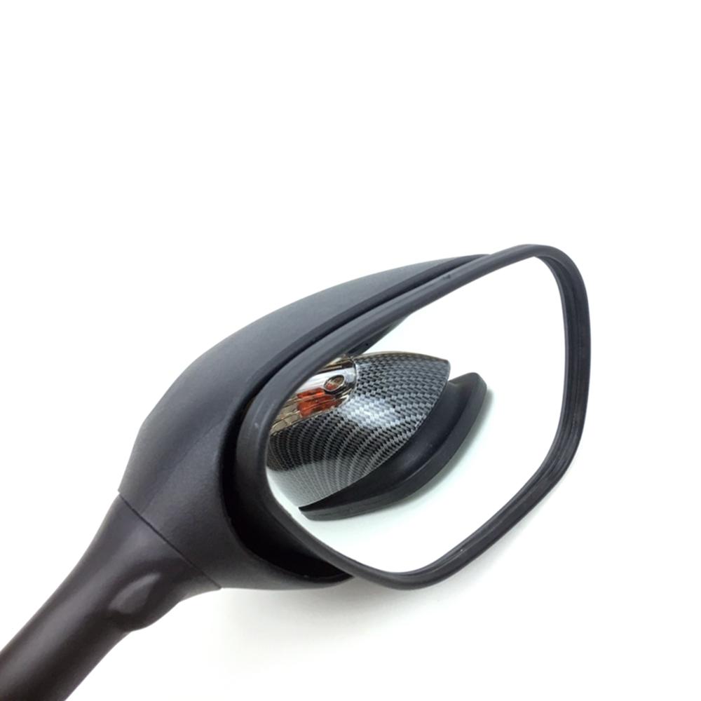For Suzuki GSXR Motorcycle Rearview Side Mirrors for Suzuki GSXR 600 750 1000 with Turn Signal Light K6 K7 K8 Mirror