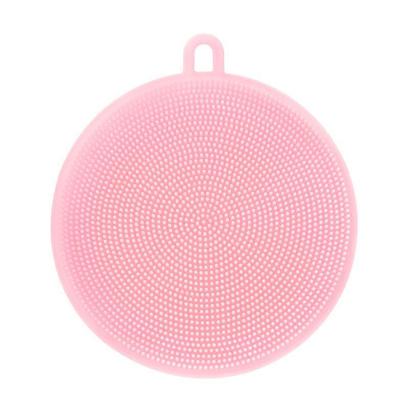 Multifunctional Silicone Brush Silicone Dishwashing Brush Decontamination Pot Bowl Cleaning Brush