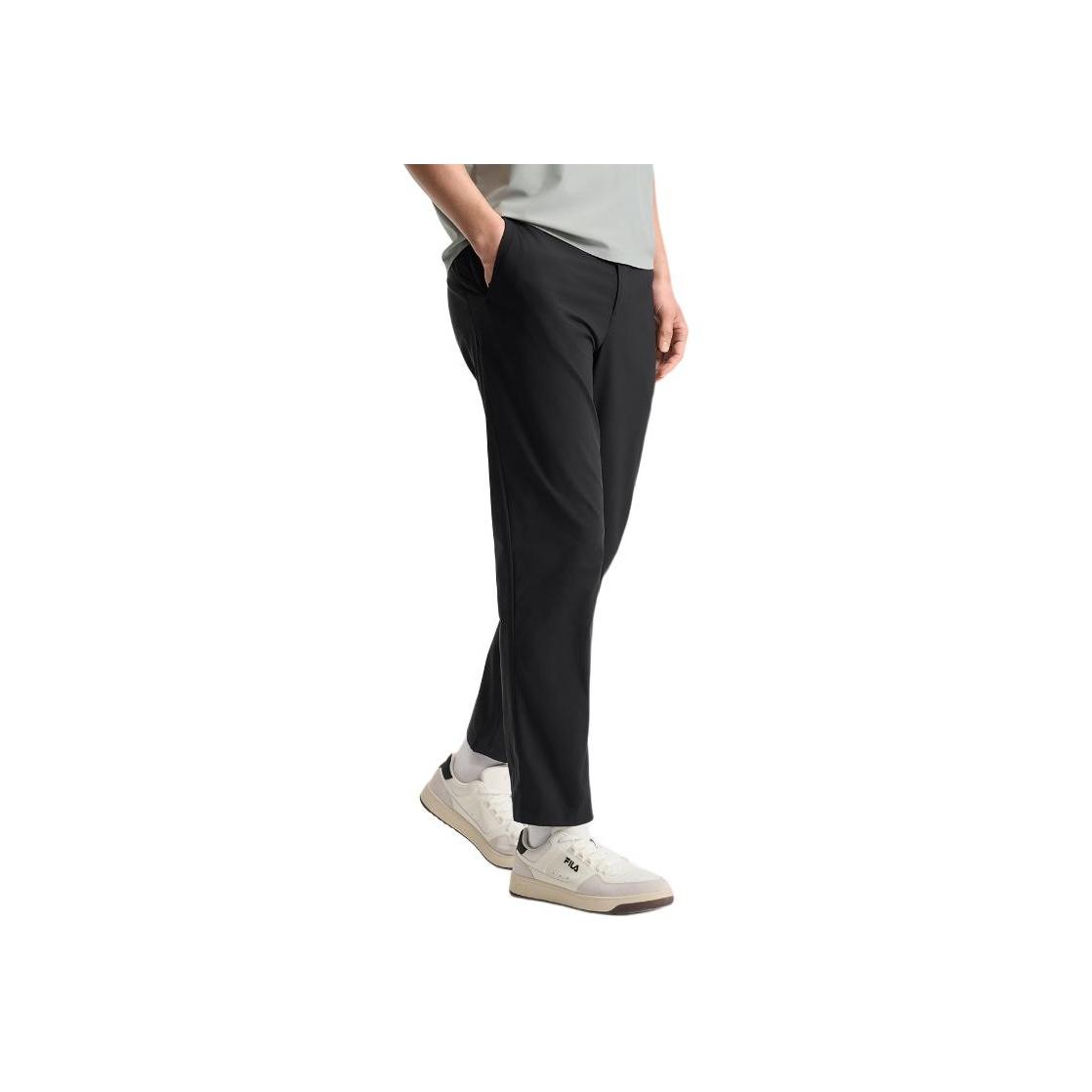 

New FILA Casual Pants Men s Jet Black BK F11M522802F-BK L
