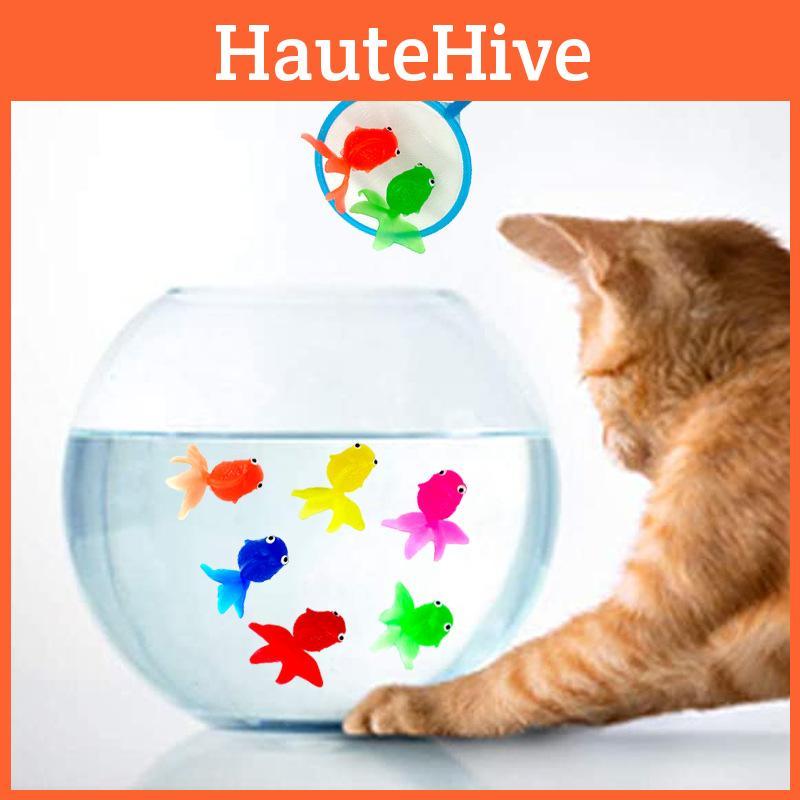 Realistisches Weich-Tpr-Goldfisch-Spielzeug für Kinder Bunter Wasserspaß und Lernen