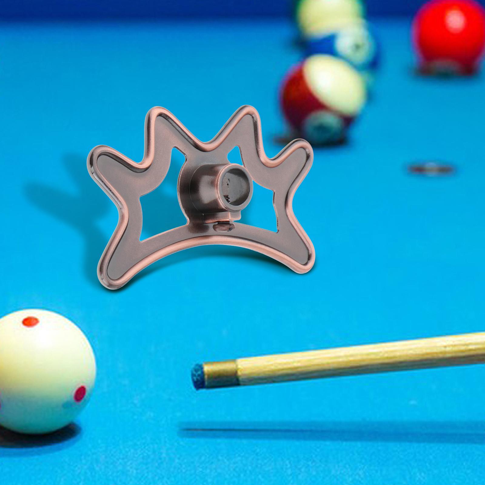 Billiard Bridge Head Replacement Pool Table Accessory Practical Pool Cue Stick Bridge for Club Training Practice Players Party