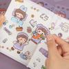 10/20/50Pcs Cute Cartoon Patterns Notebook Decoration  For Children Boys Girls