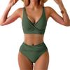 Conservatief Bikini Dames Zwempak Sexy Split