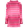 Lazy Jacks Womens/Ladies Striped Roll Neck Sweatshirt