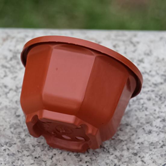 Blumenkorb, wiederverwendbar, zum Aufhängen, Kunststoff-Blumentopf, Deko-Topf für den Außenbereich