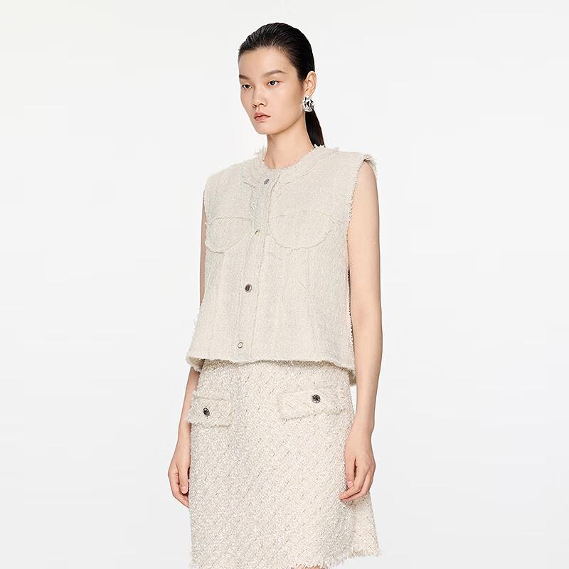 

JNBY 2024 Осень Вязаный жилет без рукавов L