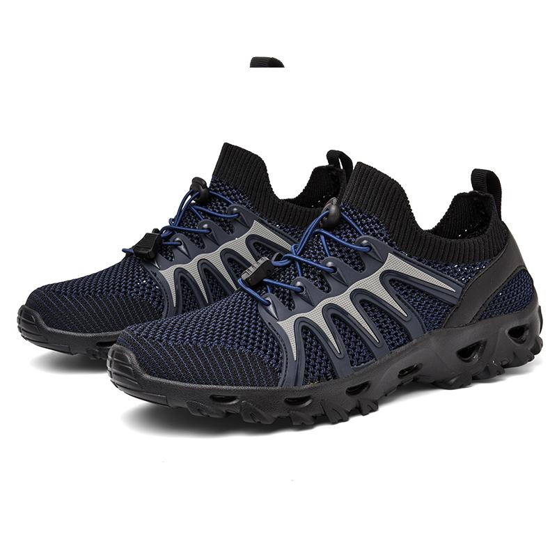 2025 New Model Outdoor Waterfall Trekking Shoes, Mesh Surface, Quick-Drying, Breathable, Anti-Slip, Wear-resistant Cycling Shoes
