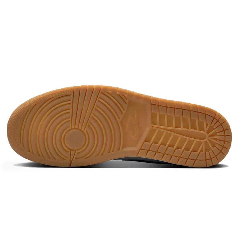 Jordan Air Jordan 1 Slipbestendig Slijtvast Lage top Vintage Basketbalschoenen Heren 553558-146(Team1676-)