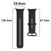 Weiches Silikon-Uhrenarmband für HONOR Watch 5 Smartwatch-Armband Armband Handgelenksband Schnellverschluss Gürtel Zubehör Ersatzband