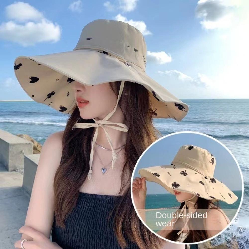 Anti-UV Visor Cap Anti-Sun Beach Hat New Bucket Hat Summer