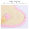 with Colorful Edging Handmade Raffia Fans Lightweight Palm-leaf Fan  Home Decor Pendant