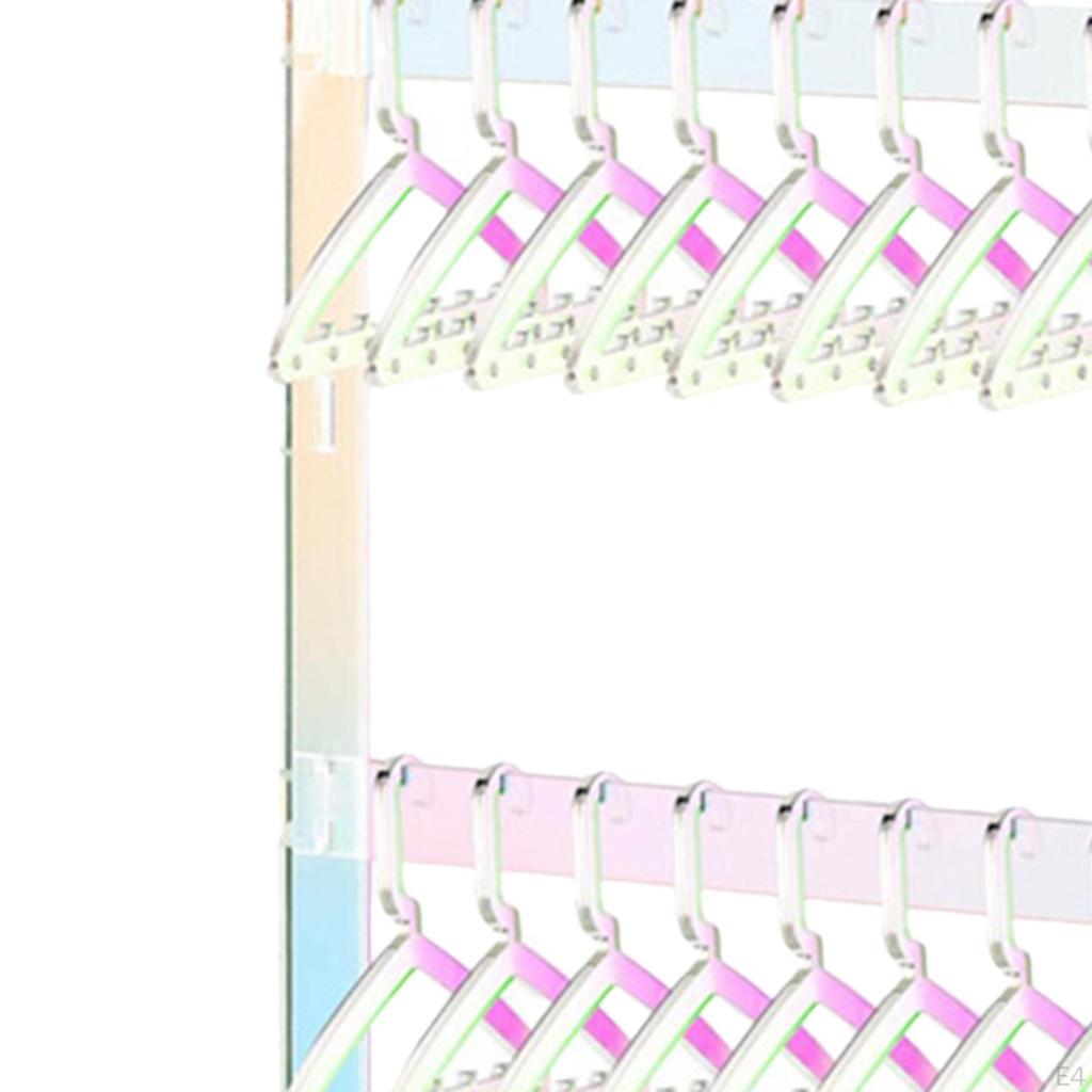 Acrylic Earring Display Stand Dangle Hanging Organizer Jewelry Shelf Rack Creative