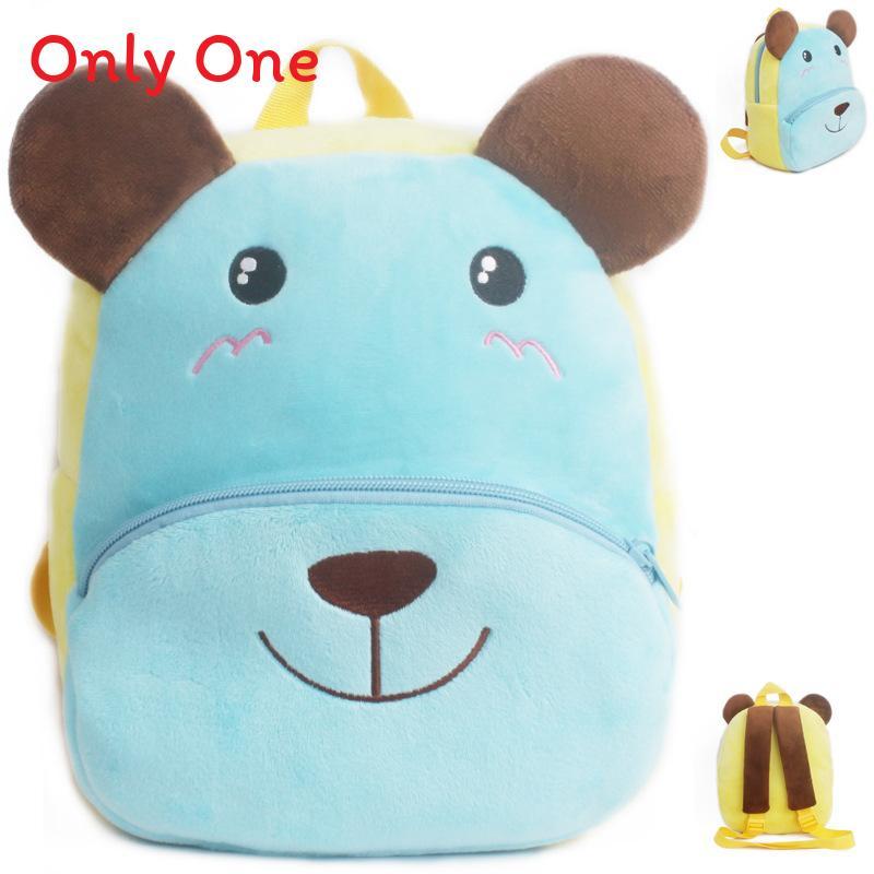 Nickel Childrens Plush Backpack With Animal Pattern For Kindergarten And School Use