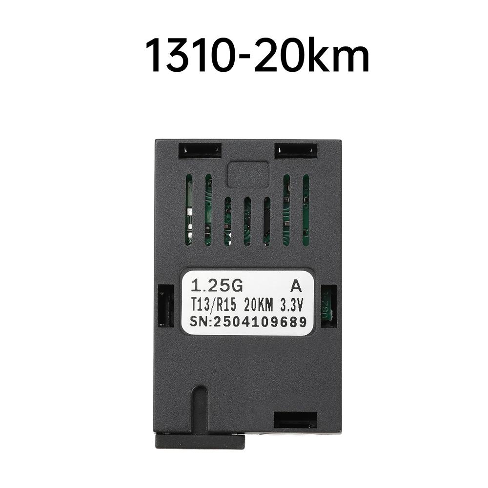 1.25G 1*9 Fiber Optic Module 1000M Gigabit SC Single Mode Single Fiber 1310nm/1550nm Fiber Optic Transceiver 3KM/20KM