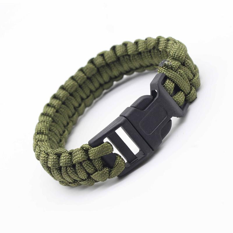 Sieben Kern Paracord Flucht Outdoor Notfall Geflochtenes Seil EDC Camping Überleben Rettungs Armband Werkzeuge Regenschirm Seil Armband