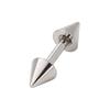 2025 Heißverkaufte Titanstahl-Kegelohrstecker - Hip-Hop Punk Style Piercing Schmuck für Frauen.