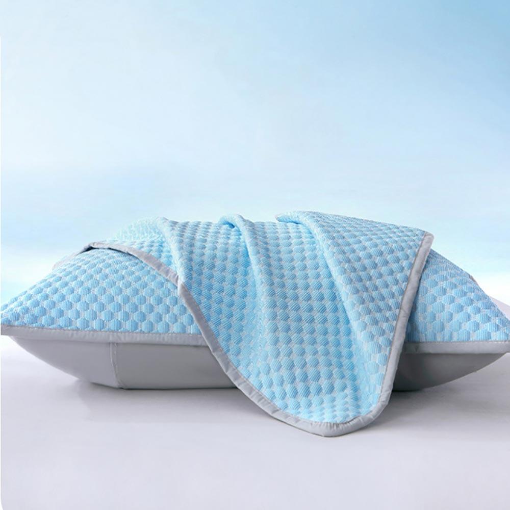 Comfortable Cotton Pillow Cover Isolation Layer Anti Mite Pillow Case Protector Sweatproof Head Oil Pillowcase Household