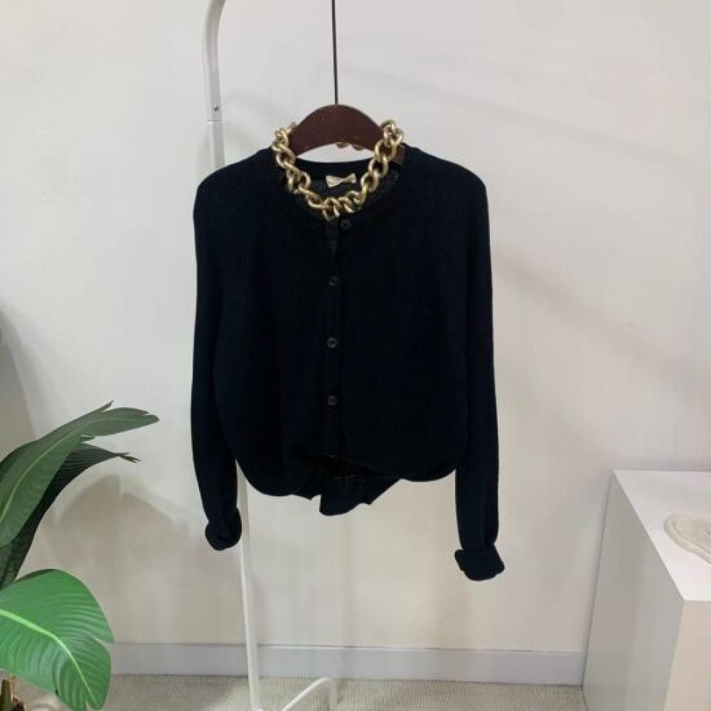 C S In The Room baSiC Rib Long Sleeve Knit Cardigan 8Color