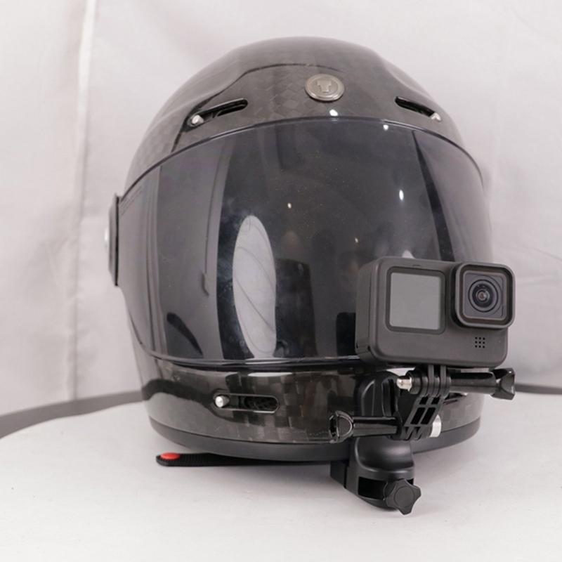 Modifiable Headpiece Camera Mount For Motorbike Motorcyclists First Person View Recording Consistent Devices